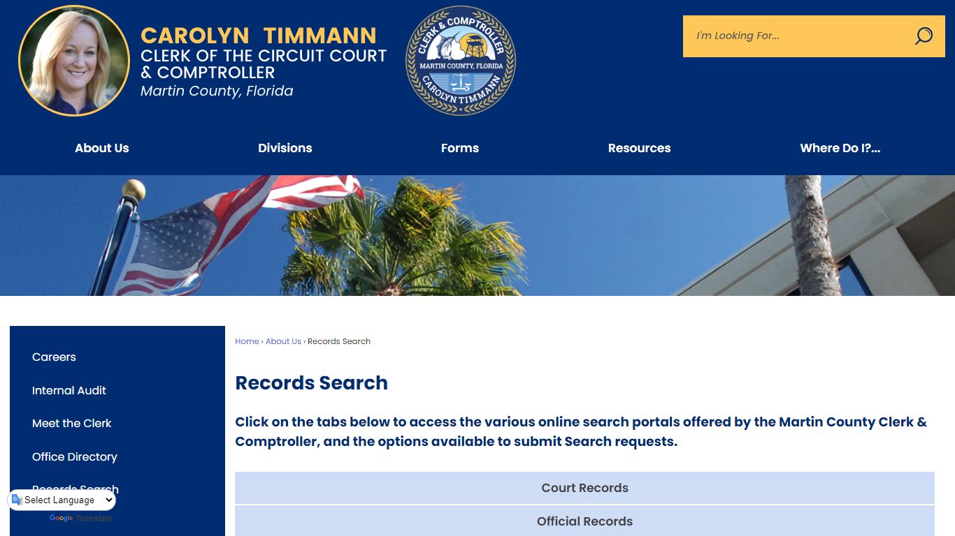 Records Search | Martin County Clerk - martinclerk.com